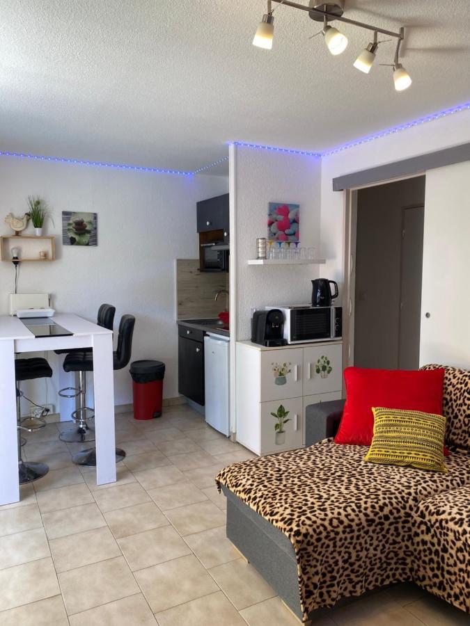 T2 Rdc A Canet En Roussillon Europa 4 Pers ,Piscine,Clim, Tennis, Parking Екстер'єр фото