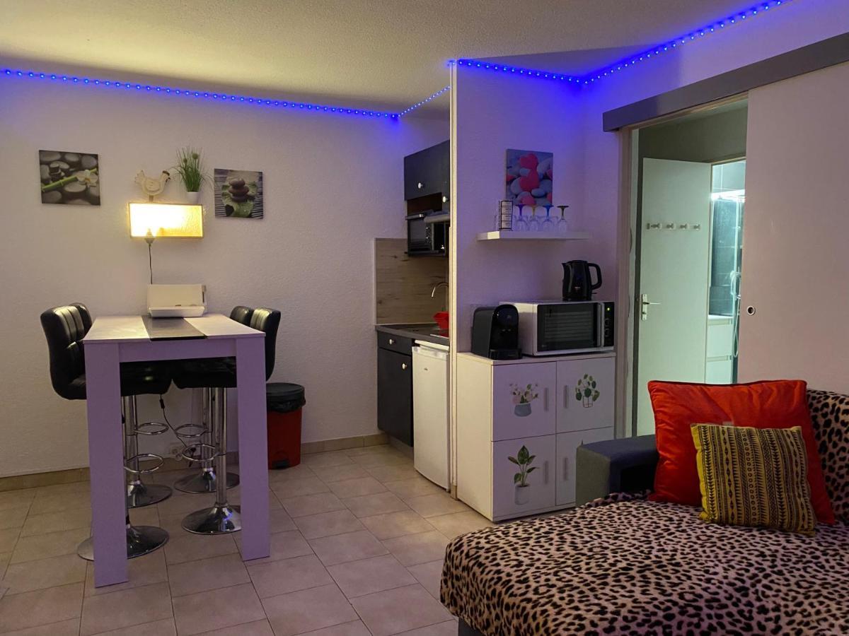 T2 Rdc A Canet En Roussillon Europa 4 Pers ,Piscine,Clim, Tennis, Parking Екстер'єр фото