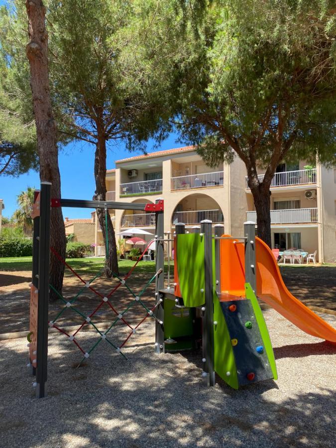 T2 Rdc A Canet En Roussillon Europa 4 Pers ,Piscine,Clim, Tennis, Parking Екстер'єр фото