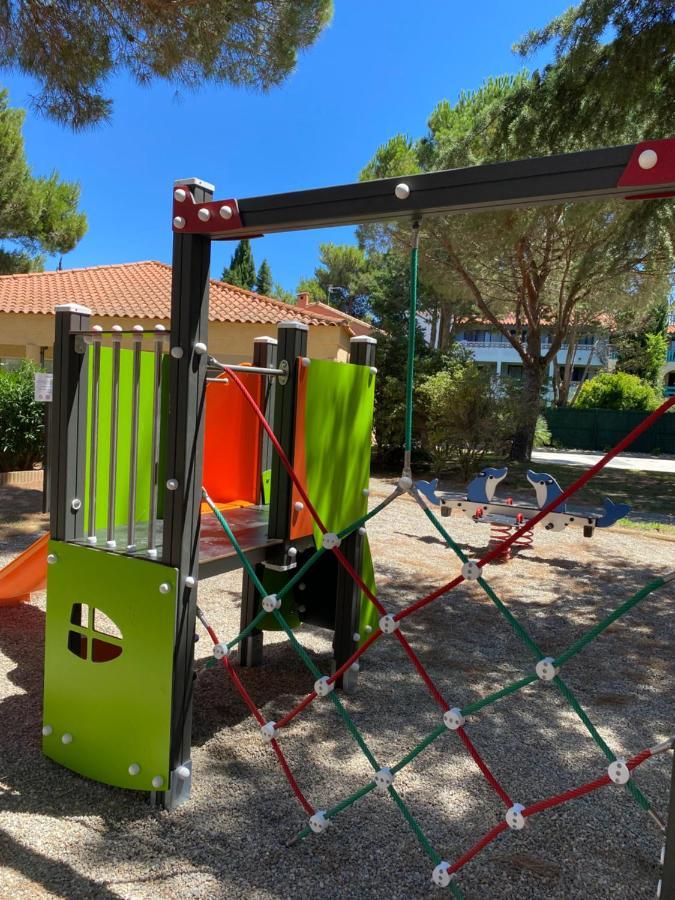 T2 Rdc A Canet En Roussillon Europa 4 Pers ,Piscine,Clim, Tennis, Parking Екстер'єр фото