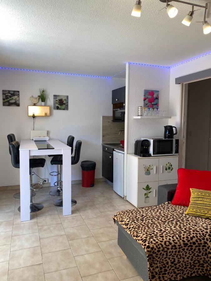 T2 Rdc A Canet En Roussillon Europa 4 Pers ,Piscine,Clim, Tennis, Parking Екстер'єр фото