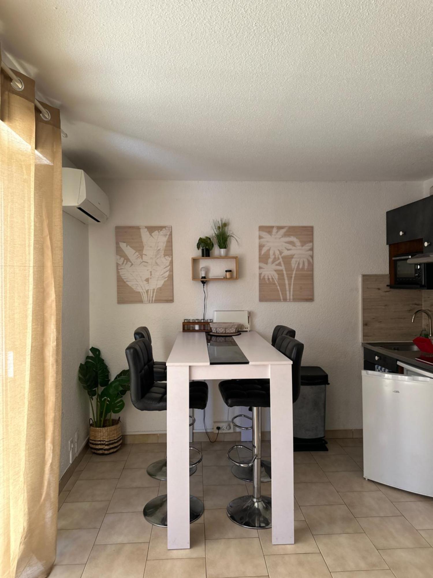 T2 Rdc A Canet En Roussillon Europa 4 Pers ,Piscine,Clim, Tennis, Parking Екстер'єр фото