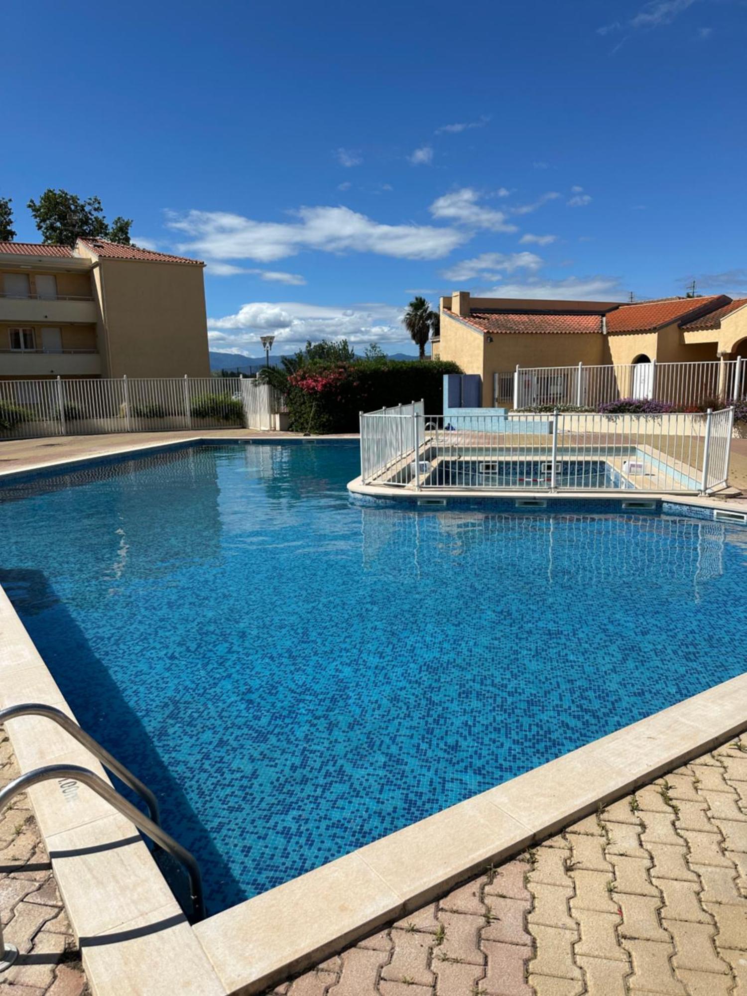 T2 Rdc A Canet En Roussillon Europa 4 Pers ,Piscine,Clim, Tennis, Parking Екстер'єр фото