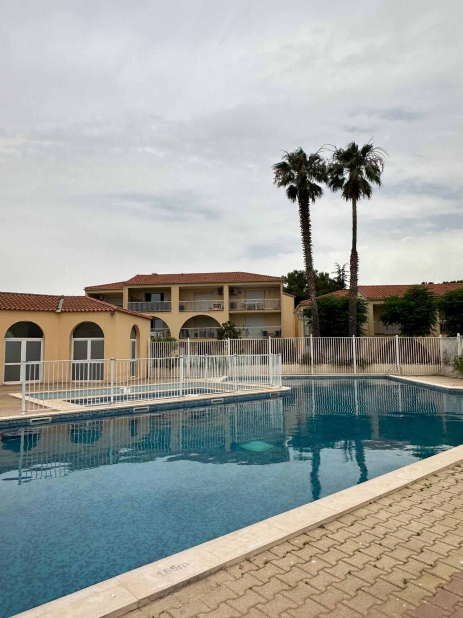 T2 Rdc A Canet En Roussillon Europa 4 Pers ,Piscine,Clim, Tennis, Parking Екстер'єр фото
