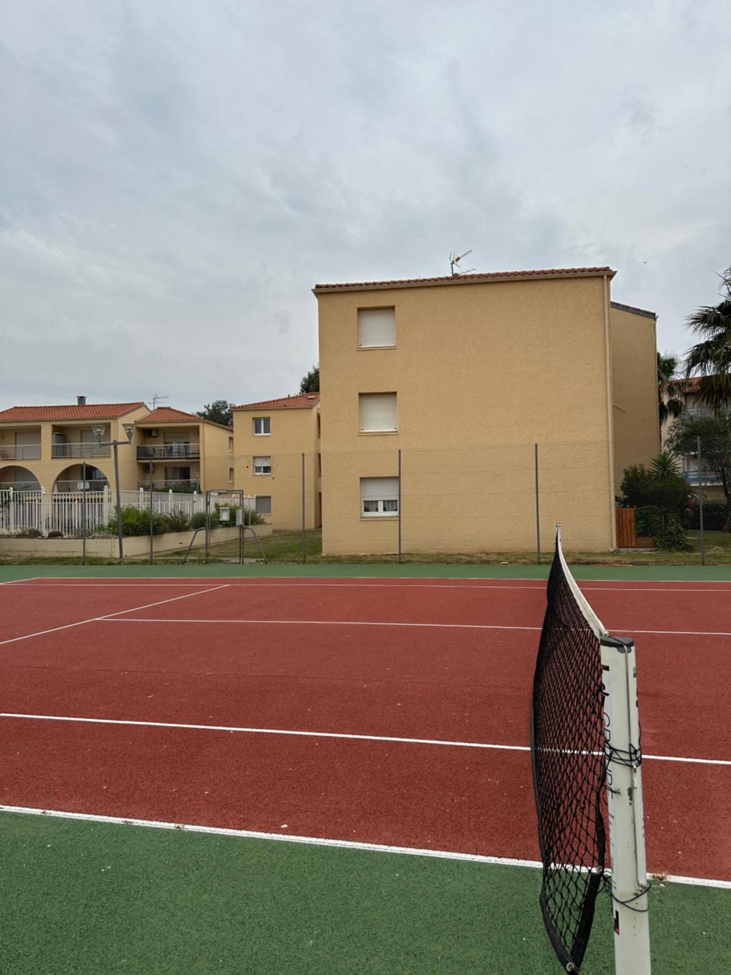 T2 Rdc A Canet En Roussillon Europa 4 Pers ,Piscine,Clim, Tennis, Parking Екстер'єр фото